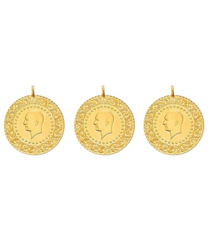 3 Adet Yeni Tarihli Çeyrek Ziynet Altın