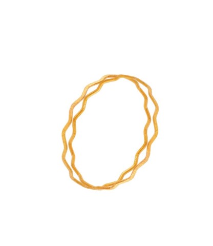 İkili Ajda 22 Ayar Yatırımlık Altın Bilezik - 25 Gram