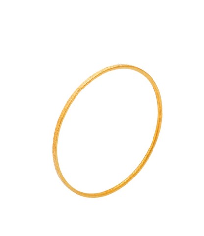 Düz Simli Ajda 22 Ayar Yatırımlık Altın Bilezik - 10 Gram