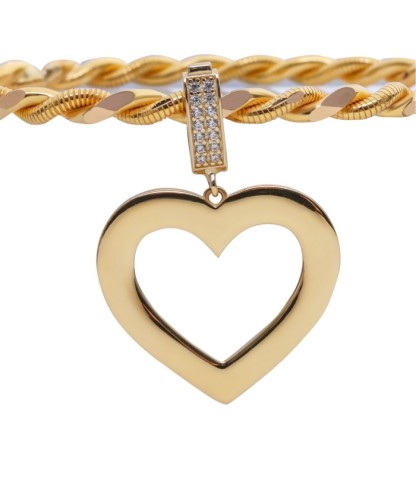 Kalp Model 14 Ayar Yatırımlık Altın Charm 2,49 gr